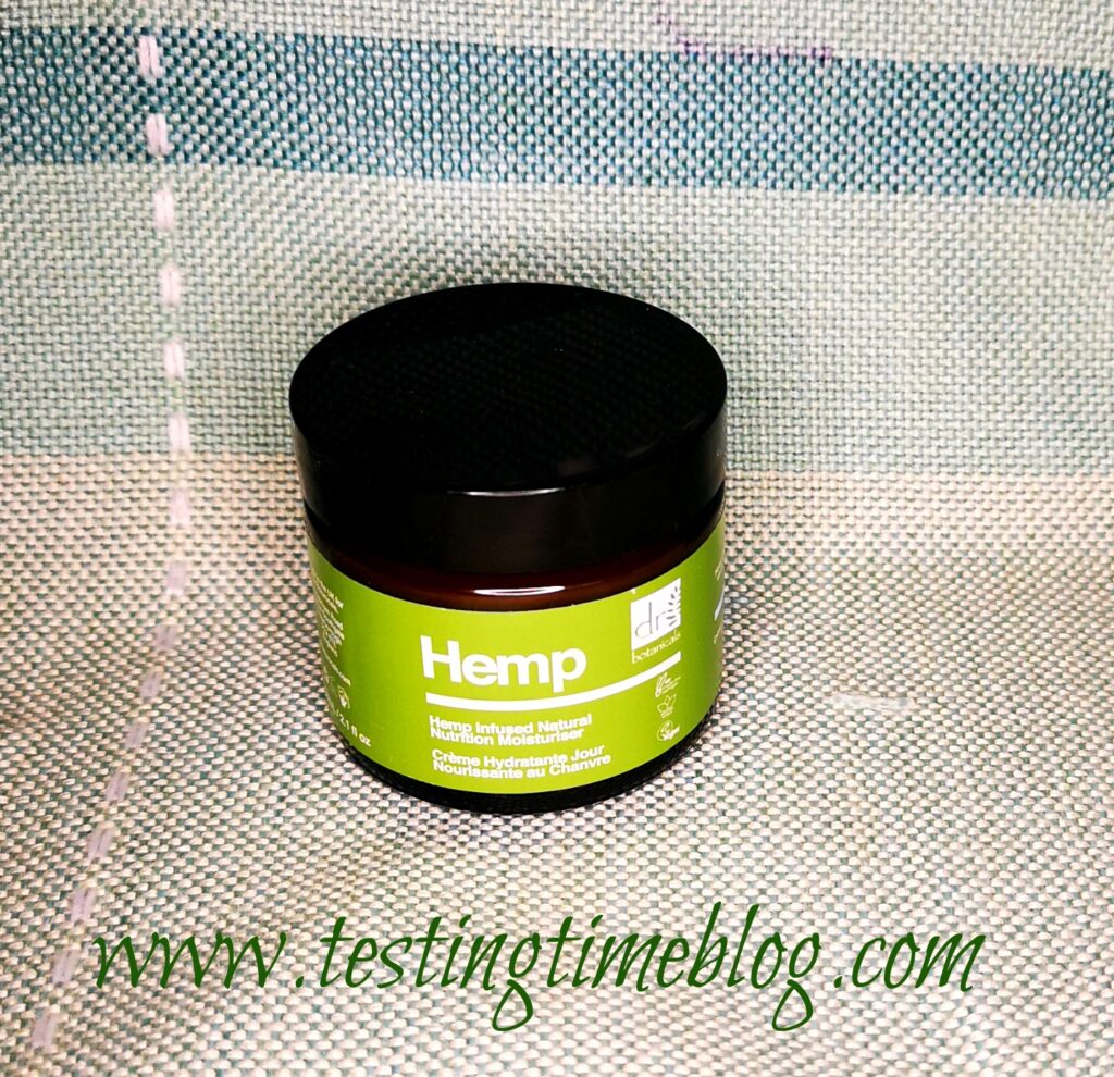 Dr Botanicals Hemp Infused Natural Nutrition Moisturiser