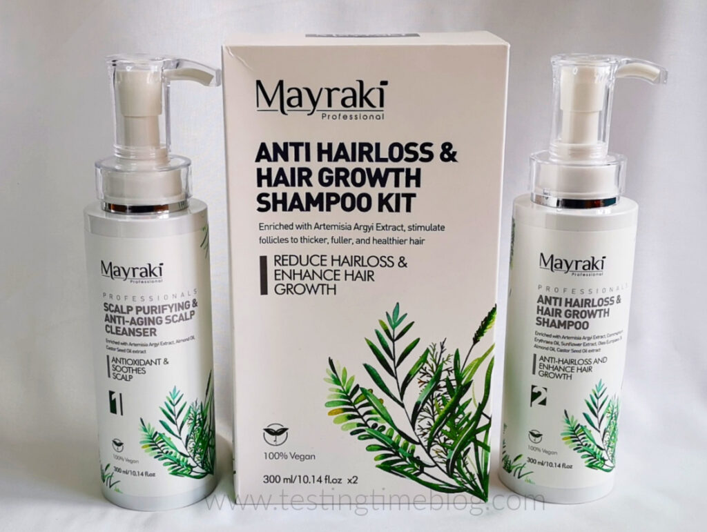 Mayraki Professional Hair Care Anti Hairloss And Hair Growth Shampoo Kit