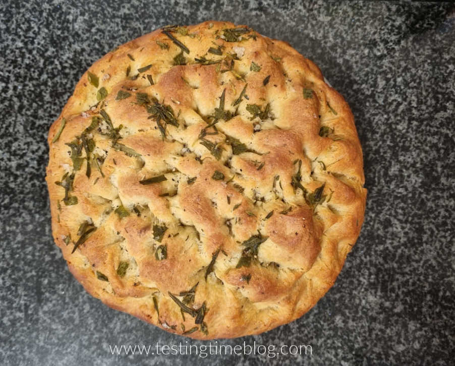 Herb focaccia