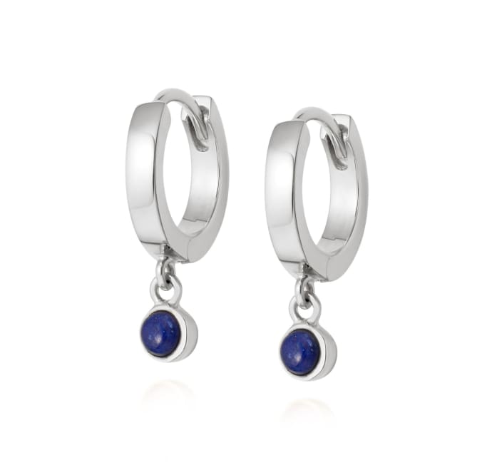 Daisy London Lapis Healing Huggie Hoop Earrings Finding The Right Jewellery You Connect With - Tips For Finding Statement Jewellery Pieces