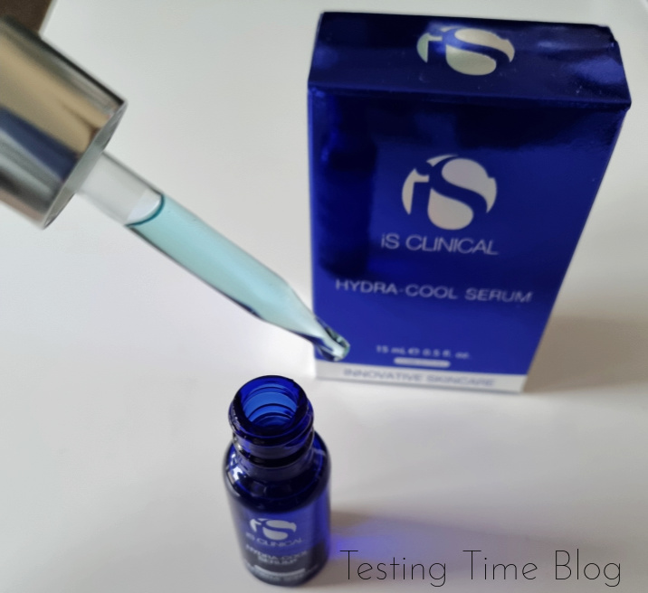 iS Clinical hydra-cool serum review packaging and serum