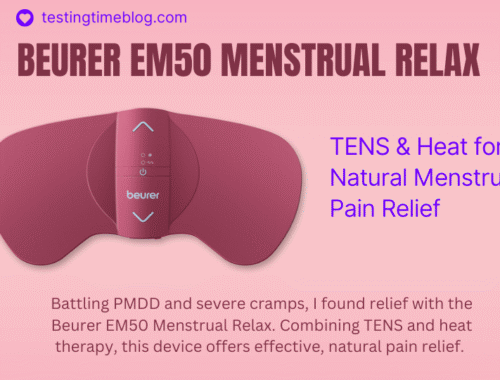 Review: Beurer EM50 Menstrual Relax | TENS & Heat for Natural Menstrual Pain Relief