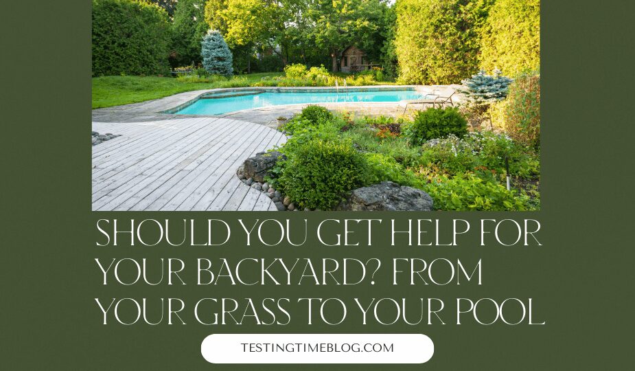 Should You Get Help for Your Backyard? From Your Grass to Your Pool