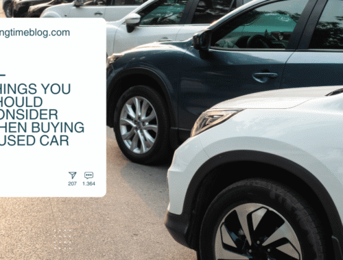 Things You Should Consider When Buying A Used Car