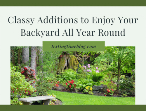 Classy Additions to Enjoy Your Backyard All Year Round