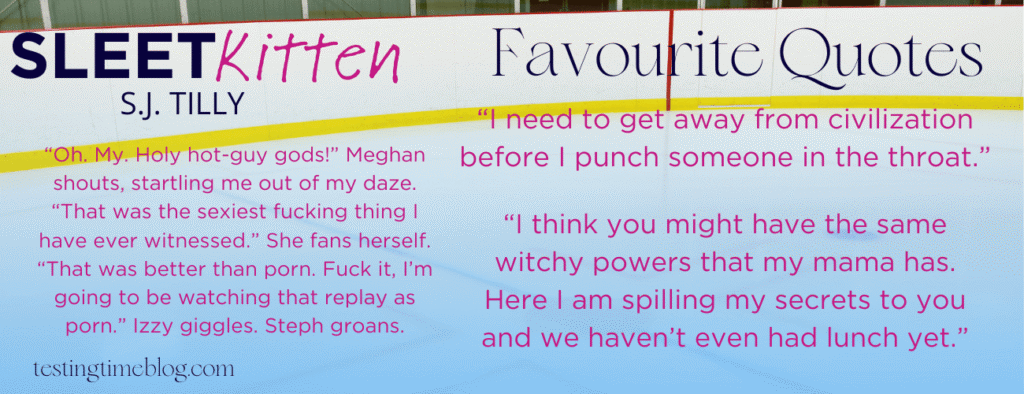 Sleet Kitten by SJ Tilly Book Favourite Quotes