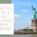 How to Plan a U.S. Vacation From Abroad