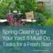 Spring Cleaning for Your Yard: 8 Must-Do Tasks for a Fresh Start