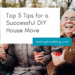 Top 5 Tips for a Successful DIY House Move