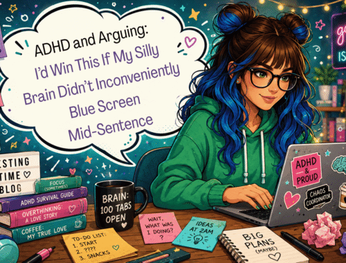 ADHD and Arguing: I’d Win This If My Silly Brain Didn’t Inconveniently Blue Screen Mid-Sentence